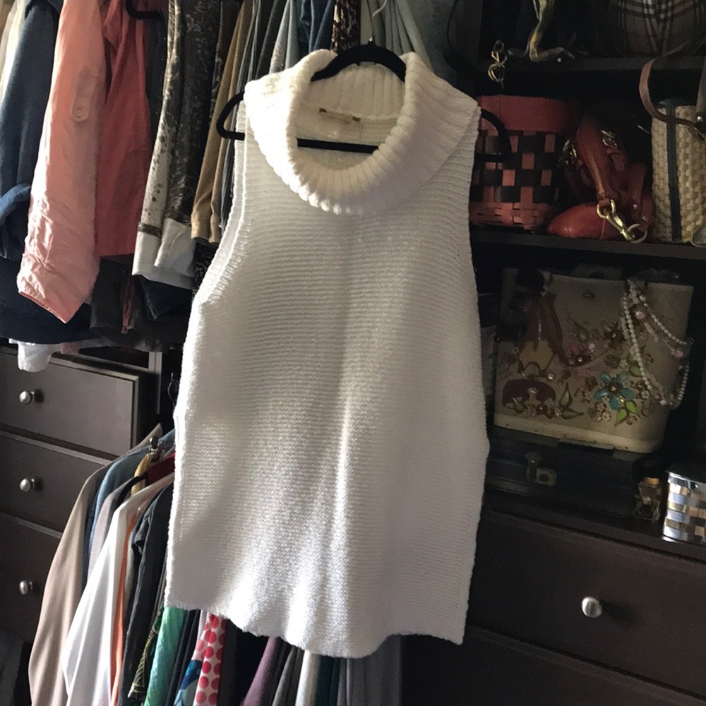 Soft Surroundings Sleeveless Sweater L XL long